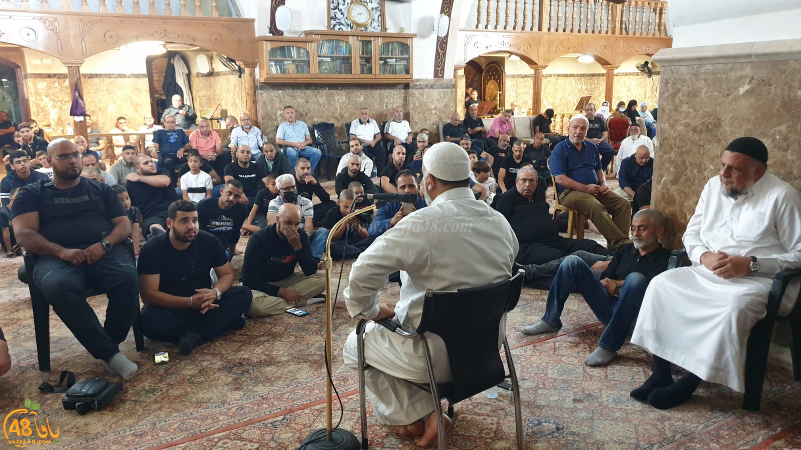 يافا: احياء ذكرى المولد النبوي بأمسية إيمانية في المسجد الكبير